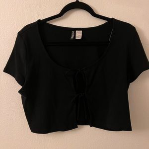 Tie-Front Crop Top